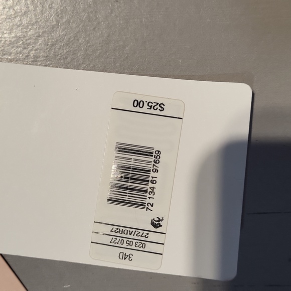 ALL YOU LIVELY WOMEN'S CREAM BRA.  34D - Picture 7 of 7